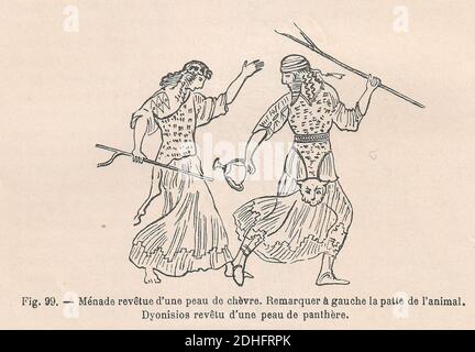 La pelleterie et le vêtement de fourrure dans l'antiquité (Seite 278). Stockfoto