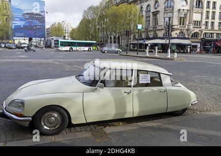 Das legendäre Auto CitroÃ«n DS Stockfoto