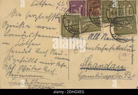 Köthen (Anh.), Sachsen-Anhalt - Landesseminar (zurück) Stockfoto