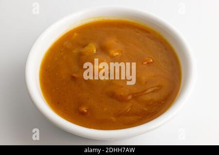 Köstliches Indisches Curry. Instant-Curry Stockfoto