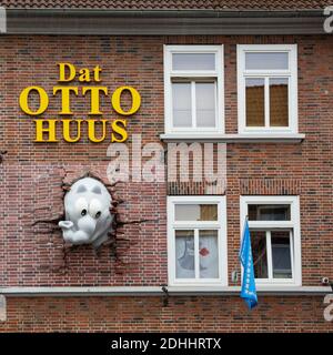 DAT OTTO HUUS, Emden, Ostfriesisch, Niedersachsen, Deutschland, Europa Stockfoto