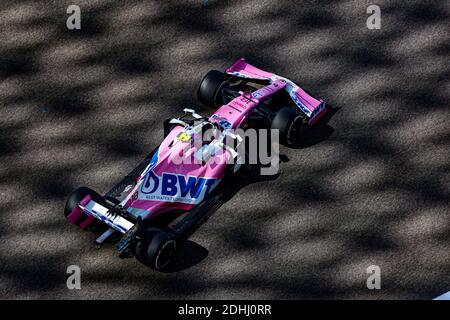 Abu Dhabi, Vereinigte Arabische Emirate. Dezember 2020. Abu Dhabi, VAE. Dezember 2020. 18 STROLL Lance (CAN), Racing Point F1 RP20, Action während der Formel 1 Etihad Airways Abu Dhabi Grand Prix 2020, vom 11. Bis 13. Dezember 2020 auf dem Yas Marina Circuit, in Abu Dhabi - Foto Antonin Vincent/DPPI/LM Credit: Gruppo Editoriale LiveMedia/Alamy Live News Stockfoto