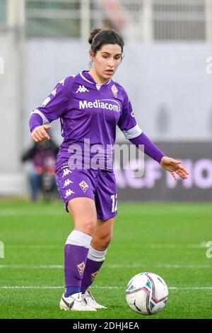 Florenz, Italien. Dezember 2020. Marta Mascarello (Fiorentina) während Fiorentina Femminile vs Slavia Praga, UEFA Champions League Frauen Fußballspiel in florenz, Italien, Dezember 10 2020 Kredit: Unabhängige Fotoagentur/Alamy Live Nachrichten Stockfoto