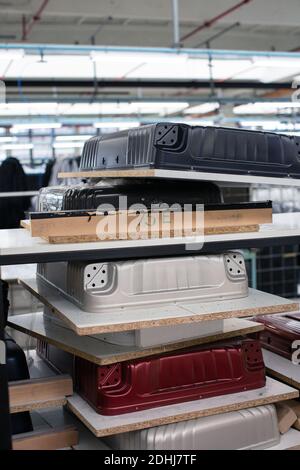 Samsonite neues Montagewerk in Szekszárd in der Nähe der ungarischen Hauptstadt Budapest. Stockfoto