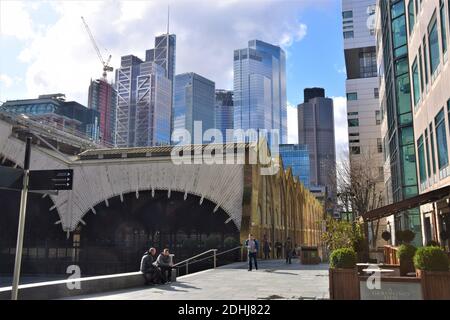 Bahnhof Liverpool Street, London. Stockfoto