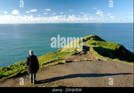Baggy Point, in der Nähe von Croyde, North Devon, Großbritannien Stockfoto