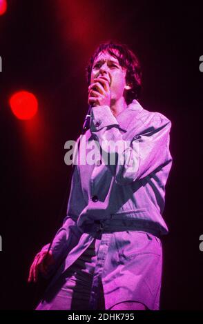 Pulp beim Glastonbury Festival 1998, Worthy Farm Somerset, England. Stockfoto