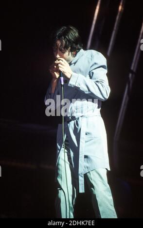 Pulp beim Glastonbury Festival 1998, Worthy Farm Somerset, England. Stockfoto