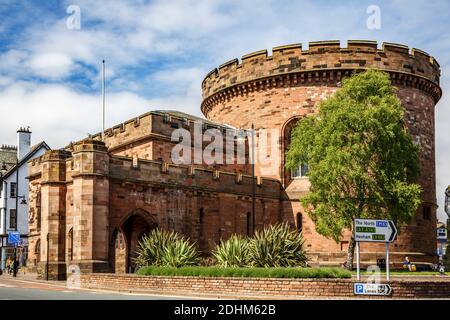 Die Zitadelle, Carlisle, Cumbria, England, Vereinigtes Königreich Stockfoto