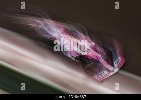 Abu Dhabi, VAE. Dezember 2020. 18 STROLL Lance (CAN), Racing Point F1 RP20, Action während der Formel 1 Etihad Airways Abu Dhabi Grand Prix 2020, vom 11. Bis 13. Dezember 2020 auf dem Yas Marina Circuit, in Abu Dhabi - Foto Florent Gooden / DPPI / LM Stockfoto