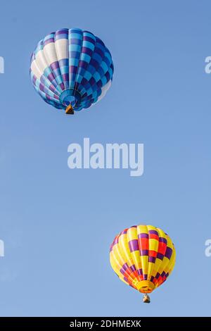 Alabama Decatur Alabama Jubilee Heißluftballon Classic, Point Mallard Park Ballons jährlichen Start steigt, Stockfoto