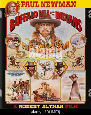 BUFFALO BILL UND DIE INDIANER 1976 United Artists Film mit Paul Newman Stockfoto