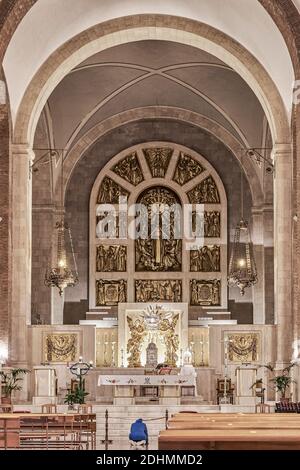 Basilica De San Pascual Baylon des Heiligtums als El Sant bekannt, in Vila-real (Villareal) Provinz Castellón, Spanien, Europa Stockfoto