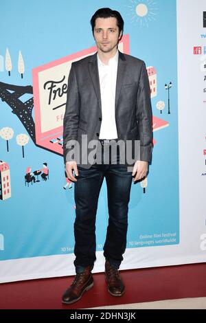 Raphael Personnaz bei der Eröffnung von "Mein französischer Film Festival.com" auf dem Eiffelturm in Paris, Frankreich am 17. Januar 2016. Foto von Aurore Marechal/ABACAPRESS.COM Stockfoto