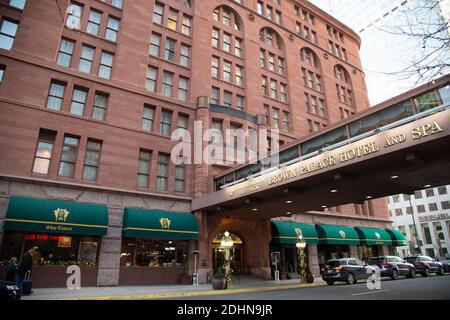 Historisches Brown Palace Hotel, Denver, Colorado, (Foto von Casey B. Gibson) Stockfoto