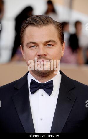 Leonardo DiCaprio nimmt am 30. Januar 2016 an den 22. Annual Screen Actors Guild Awards im Shrine Auditorium in Los Angeles, CA, USA Teil. Foto von Lionel Hahn/ABACAPRESS.COM Stockfoto