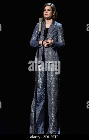 Christine und die Queens während der 41. Jährlichen Cesar Film Awards Zeremonie im Theater du Chatelet in Paris, Frankreich am 26. Februar 2016. Foto von Gouhier-Guibbaud-Wyters/ABACAPRESS.COM Stockfoto