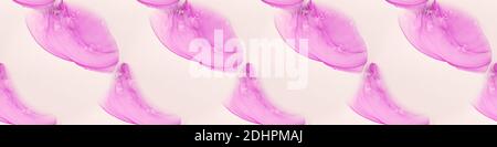 Nahtlose Banner mit Alkoholtinte. Kunst für Ihr Design-Projekt. Mischen von Acrylfarben. Bunte abstrakte Malerei Hintergrund. Alkohol Tinte moderne abstrakte pa Stockfoto