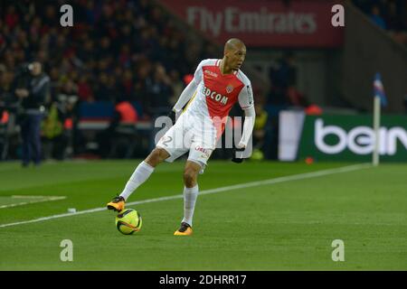 Fabinho von Monaco beim Fußballspiel der Ersten Liga, Paris-St-Germain gegen Monaco im Parc des Princes, Paris, Frankreich am 20. März 2016. Monaco gewann 2:0. Foto von Henri Szwarc/ABACAPRESS.COM Stockfoto