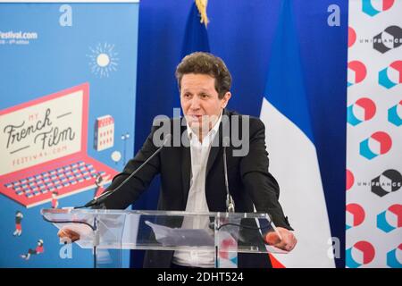 ATON SOUMACHE - LE QUAI D'ORSAY ET UNIFRANCE DEVOILENT LES CHIFFRES DU CINEMA FRANCAIS A L'INTERNATIONAL Foto von Nasser Berzane/ABACAPRESS.COM Stockfoto