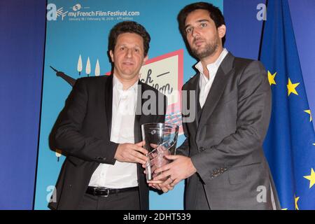 Aton Soumache et Dimitri Rassam reçoivent le French Cinema Award Pour le succès à lÂÂ’international du Petit Prince - LE QUAI D'ORSAY ET UNIFRANCE DEVOILENT LES CHIFFRES DU CINEMA FRANCAIS Ein L'INTERNATIONAL Foto von Nasser Berzane/ABACAPRESS.COM Stockfoto