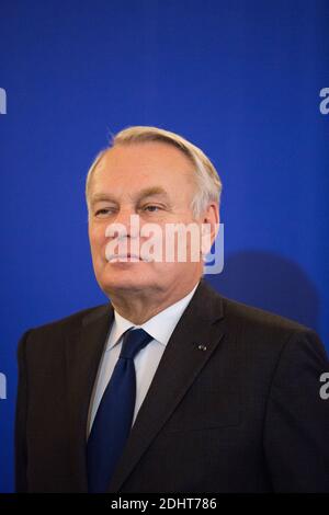 JEAN MARC AYRAULT, NOUVEAU MINISTRE DES AFFAIRES ETRANGERES - PASSATION DE POUVOIR AU QUAI D'ORSAY, MINISTERE DES AFFAIRES ETRANGERES FOTO VON NASSER BERZANE/ABACAPRESS.COM Stockfoto