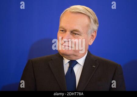 JEAN MARC AYRAULT, NOUVEAU MINISTRE DES AFFAIRES ETRANGERES - PASSATION DE POUVOIR AU QUAI D'ORSAY, MINISTERE DES AFFAIRES ETRANGERES FOTO VON NASSER BERZANE/ABACAPRESS.COM Stockfoto