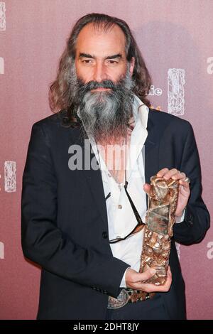 WARREN ELLIS MEILLEURE MUSIQUE ORIGINALE POUR 'MUSTANG' - 41EME CEREMONIE DES CESAR 2016 AU THEATER DU CHATELET Foto von Nasser Berzane/ABACAPRESS.COM Stockfoto