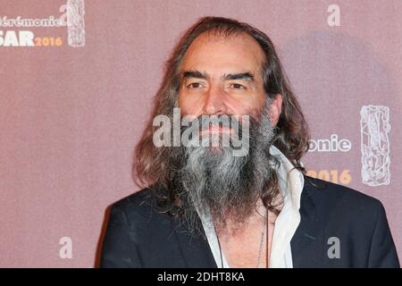 WARREN ELLIS MEILLEURE MUSIQUE ORIGINALE POUR 'MUSTANG' - 41EME CEREMONIE DES CESAR 2016 AU THEATER DU CHATELET Foto von Nasser Berzane/ABACAPRESS.COM Stockfoto