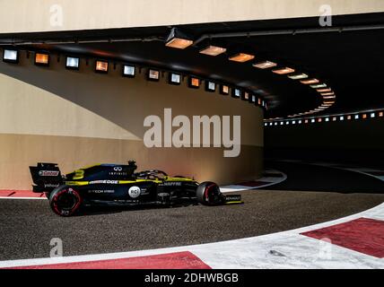 Abu Dhabi, VAE. Dezember 2020. 03 RICCIARDO Daniel (aus), Renault F1 Team RS20, Aktion während des Formel 1 Etihad Airways Abu Dhabi Grand Prix 2020, vom 11. Bis 13. Dezember 2020 auf dem Yas Marina Circuit, in Abu Dhabi - Foto Antonin Vincent/DPPI/LM Credit: Paola Benini/Alamy Live News Stockfoto