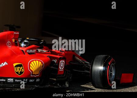 Abu Dhabi, VAE. Dezember 2020. 05 VETTEL Sebastian (ger), Scuderia Ferrari SF1000, Aktion während des Formel 1 Etihad Airways Abu Dhabi Grand Prix 2020, vom 11. Bis 13. Dezember 2020 auf dem Yas Marina Circuit, in Abu Dhabi - Foto Antonin Vincent/DPPI/LM Credit: Paola Benini/Alamy Live News Stockfoto