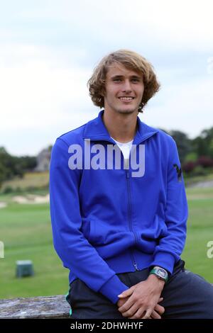 Deutscher Profi-Tennisspieler Alexander Zverev Stockfoto