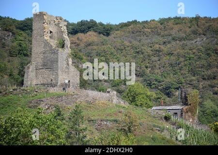 Turmruine in Klotten, Coraidelstein Stockfoto