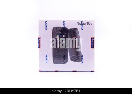 Nokia 106 Mobile versiegelte Box Stockfoto