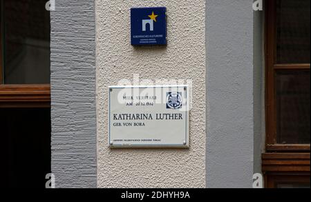 Deutschland, Torgau, Karharin Luther Stube, Katherine Bora Luther House Stockfoto