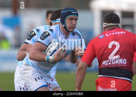 Bernard Le Roux von Racing-Metro beim Finale des Aviva Premiership Champions Cup 1/4 Rugby, Racing-Metro gegen Toulon, im Stade de Colombes, Colombes, Frankreich, am 10. April 2016. Racing-Metro gewann 19-16. Foto von Henri Szwarc/ABACAPRESS.COM Stockfoto