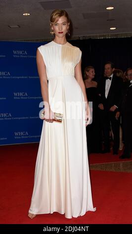 Model Karlie Kloss trifft am 30. April 2016 beim jährlichen Dinner der White House Correspondents' Association (WHCA) in Washington, DC, USA, ein. Foto von Riccardo Savi/ABACAPRESS.COM Stockfoto