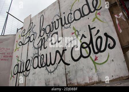 Beruf de la salle de la cité dite salle du peuple par environon 200 Gegensätze à la loi travail a Rennes, France le 2 Mai 2016. Foto von Vincent Feurat/ABACAPRESS.COM Stockfoto