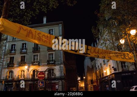 Beruf de la salle de la cité dite salle du peuple par environon 200 Gegensätze à la loi travail a Rennes, France le 2 Mai 2016. Foto von Vincent Feurat/ABACAPRESS.COM Stockfoto