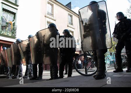 Beruf de la salle de la cité dite salle du peuple par environon 200 Gegensätze à la loi travail a Rennes, France le 2 Mai 2016. Foto von Vincent Feurat/ABACAPRESS.COM Stockfoto