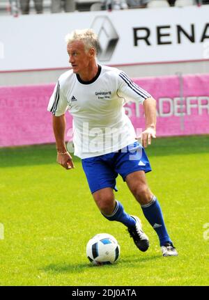 Didier Deschamps bei einem Fußballspiel der Generation 98 vor der EURO 2016 im Jean Bouin Stadion in Paris, Frankreich am 8. Mai 2016. Foto von Alain Apaydin/ABACAPRESS.COM Stockfoto