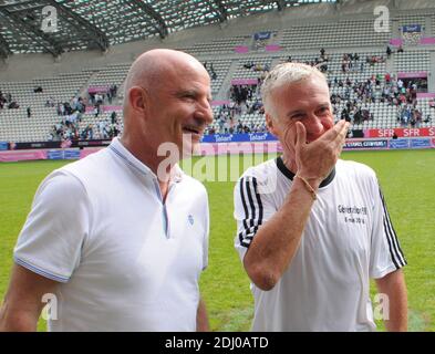 Didier Deschamps bei einem Fußballspiel der Generation 98 vor der EURO 2016 im Jean Bouin Stadion in Paris, Frankreich am 8. Mai 2016. Foto von Alain Apaydin/ABACAPRESS.COM Stockfoto