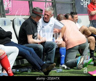 Didier Deschamps bei einem Fußballspiel der Generation 98 vor der EURO 2016 im Jean Bouin Stadion in Paris, Frankreich am 8. Mai 2016. Foto von Alain Apaydin/ABACAPRESS.COM Stockfoto