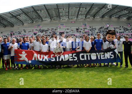 Fußballspiel Generation 98 vor der EURO 2016 im Jean Bouin Stadion in Paris, Frankreich am 8. Mai 2016. Foto von Alain Apaydin/ABACAPRESS.COM Stockfoto