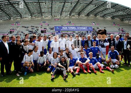 Fußballspiel Generation 98 vor der EURO 2016 im Jean Bouin Stadion in Paris, Frankreich am 8. Mai 2016. Foto von Alain Apaydin/ABACAPRESS.COM Stockfoto