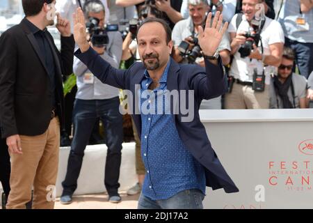 File photo - der iranische Regisseur Asghar Farhadi, der am 21. Mai 2016 im Rahmen der 69. Filmfestspiele von Cannes die Fotoschau Forushande (der Verkäufer) im Palais des Festivals in Cannes, Frankreich besucht. Der iranische Regisseur Asghar Farhadi, dessen Film der Verkäufer für den fremdsprachigen Film Oscar nominiert ist, hat eine Erklärung abgegeben, dass er nicht an den Oscars teilnehmen wird, auch wenn Ausnahmen gemacht werden, um ihm den Eintritt in das US Photo von Aurore Marechal/ABACAPRESS.COM zu ermöglichen Stockfoto