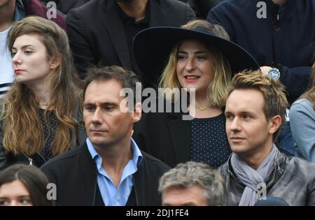 Marilou Berry und Sarah Suco beim French Tennis Open in der Roland-Garros Arena in Paris, Frankreich am 29. Mai 2016. Foto von Laurent Zabulon/ABACAPRESS.COM Stockfoto