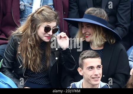 Marilou Berry beim French Tennis Open in der Roland-Garros Arena in Paris, Frankreich am 29. Mai 2016. Foto von ABACAPRESS.COM Stockfoto