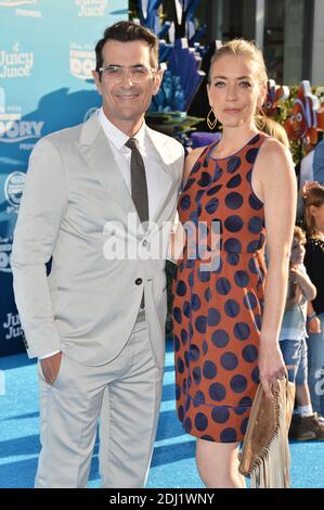 Ty Burrell und Holly Burrell besuchen die Weltpremiere von Disney-Pixars "Finding Dory" am 8. Juni 2016 im El Capitan Theatre in Los Angeles, CA, USA. Foto von Lionel Hahn/ABACAPRESS.COM Stockfoto