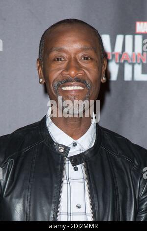 DON CHEADLE - PREMIERE DU FILM 'CAPTAIN AMERICA : CIVIL WAR' AU GRAND REX, PARIS, 18/04/2016 FOTO VON NASSER BERZANE/ABACAPRESS.COM Stockfoto